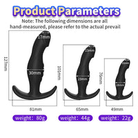 Plug Anal Silicone Gland Réaliste – Kit Entraînement Anal | S/M/L & Set 3 Pièces | Débutant & Expert