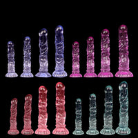 Gode Plug Anal Texturé Ventouse – 4 Tailles & 4 Couleurs