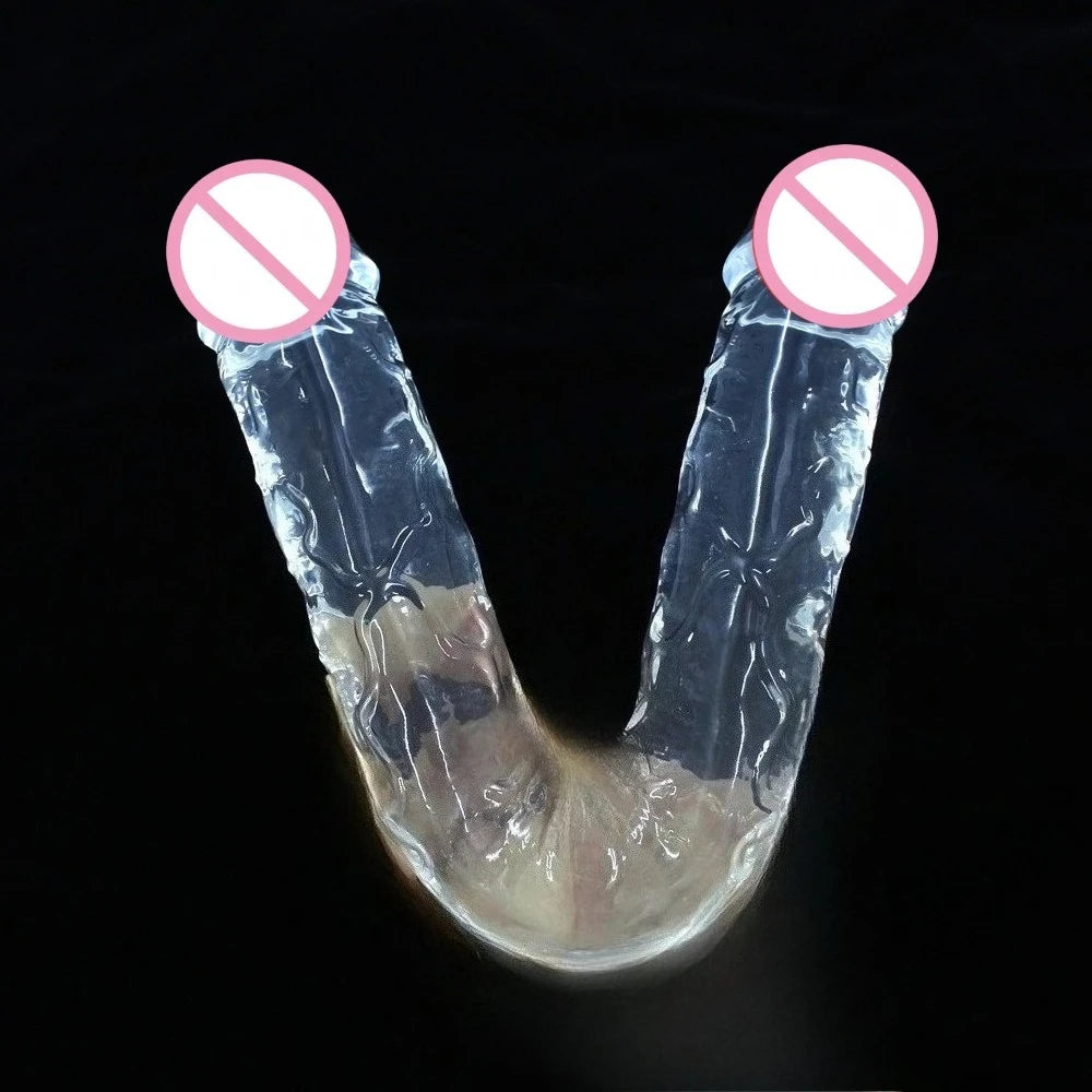 Gode Double Tête Flexible & Ventouse – Stimulation Anale & Point G | Mains Libres | 3 Tailles