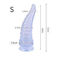 Plug Anal Tentacule Pieuvre avec Ventouse – Silicone | 4 Couleurs | 5 Tailles