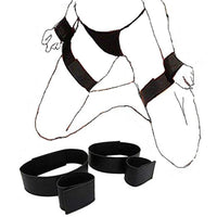Kit Bondage BDSM Menottes Poignets & Chevilles – Nylon Ajustable