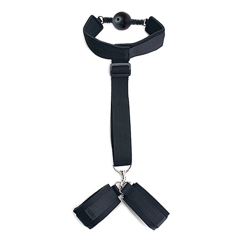 Kit Bondage BDSM Yunman – Menottes & Écarteur de Jambes Réglable | Silicone CE