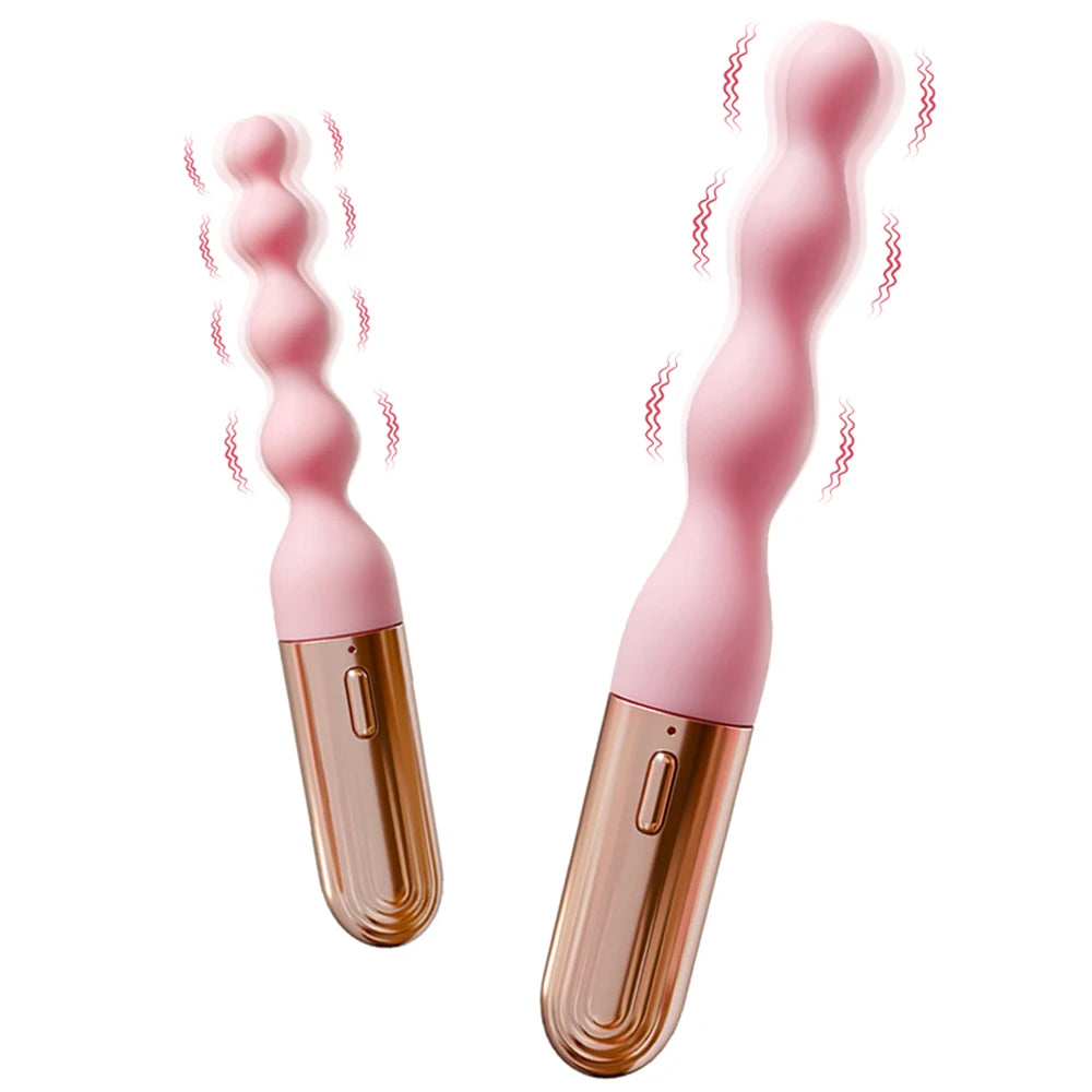 Chapelet Anal Vibrant – Stimulation Multizone Anus, Vagin & Clitoris | Unisexe