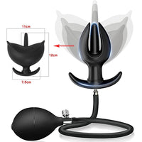 Plug Anal Gonflable avec Pompe – Silicone Médical | 12 Modèles | Dilatation Progressive