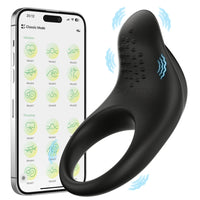 Anneau Pénien Vibrant Xbonp – Contrôle APP Bluetooth | Retard Éjaculation | Silicone CE