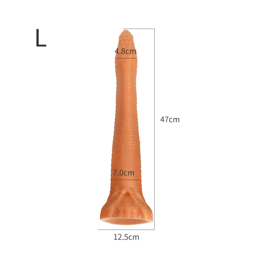 Long Plug Anal Silicone – 7 Designs | 4 Tailles S/M/L/XL | Massage Prostate | Unisexe