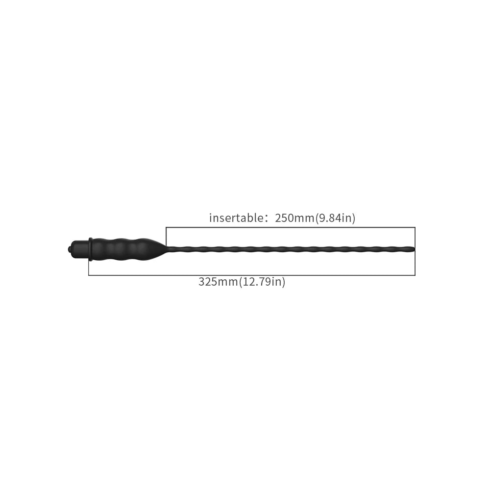 Vibrateur Urétral Vibrant – 10 Fréquences & 3 Tailles | Sounding Pénien