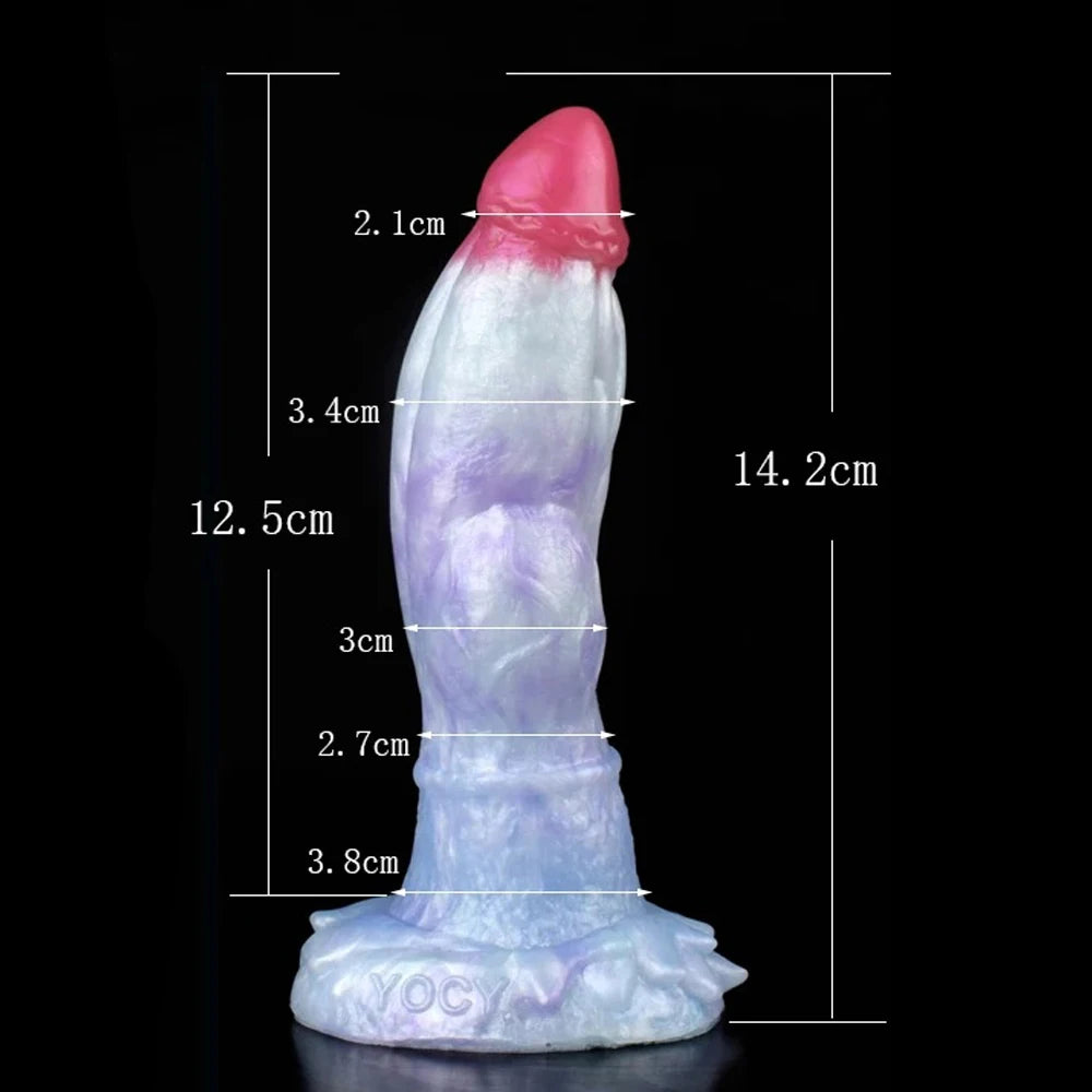 Gode Éjaculateur Gonflable Double Nœud – Plug Anal Gicleur | Unisexe | Tailles S & M