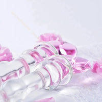 Gode en Verre Cristal – Stimulation Anale, Vaginale & Prostatique | 4 Tailles