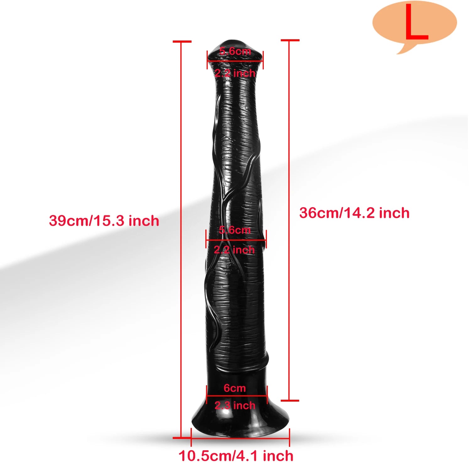 Gode Anal Extra Long Fantaisie Cheval – 2 Modèles | 3 Tailles | Anal & Vaginal