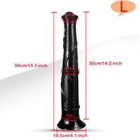 Gode Anal Extra Long Fantaisie Cheval – 2 Modèles | 3 Tailles | Anal & Vaginal