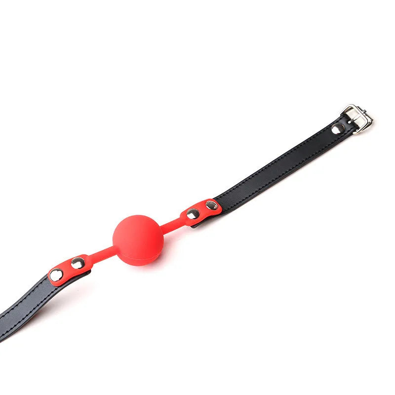 Bâillon Yunman – Boule Silicone & Ouvre-Bouche