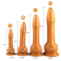 Long Plug Anal Silicone – 7 Designs | 4 Tailles S/M/L/XL | Massage Prostate | Unisexe