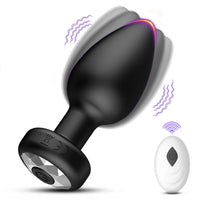 Plug Anal Vibrant Connecté – App ou Télécommande, 10 Modes | Plaisir à Distance