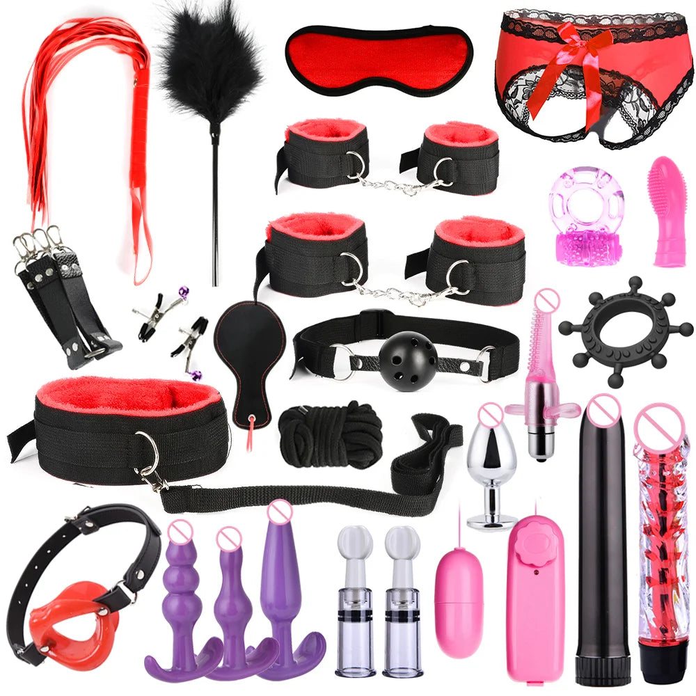 Kit BDSM Bondage Complet – Explorez la Domination en Toute Confiance