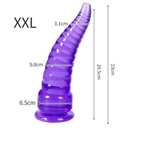 Plug Anal Tentacule Pieuvre avec Ventouse – Silicone | 4 Couleurs | 5 Tailles