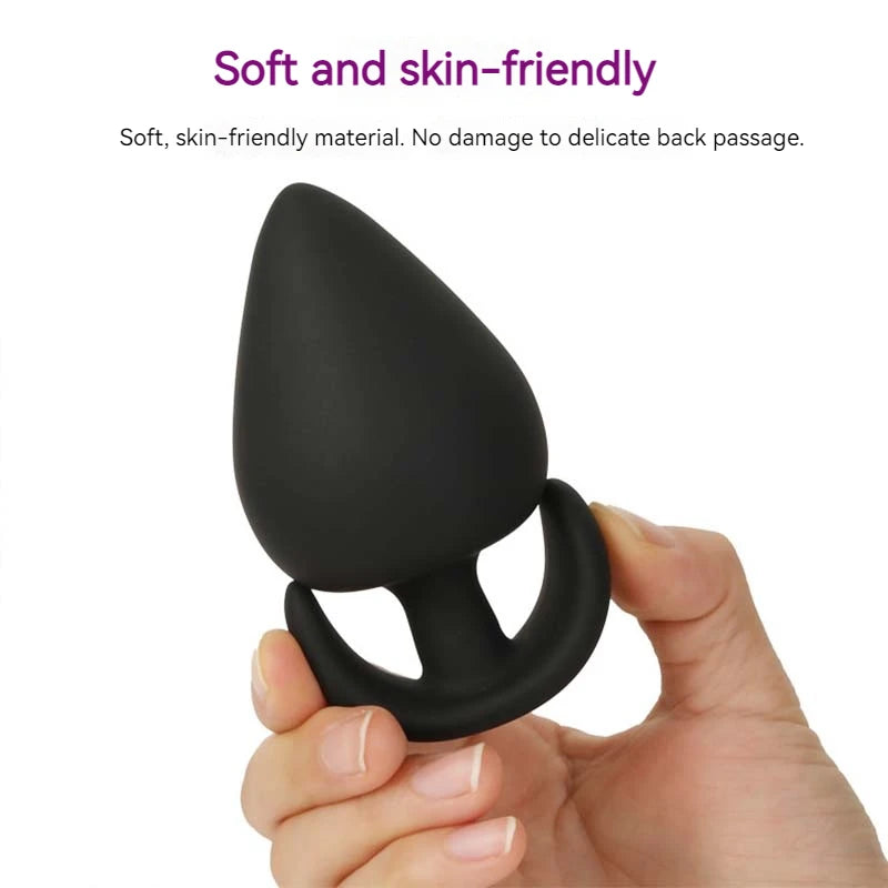 Plug Anal en Silicone – 5 Tailles Progressives pour Débutants & Confirmés