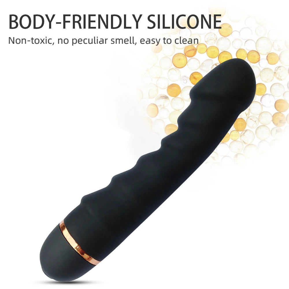 Vibromasseur Point G en Silicone – Plaisir Profond & Sensations Décuplées