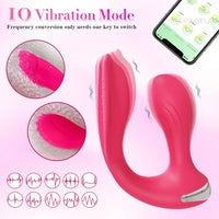 Plug Anal Vibrant 2 en 1 – Double Stimulation Intense pour Couples