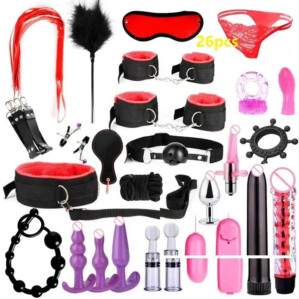 Kit BDSM Bondage Complet – Explorez la Domination en Toute Confiance