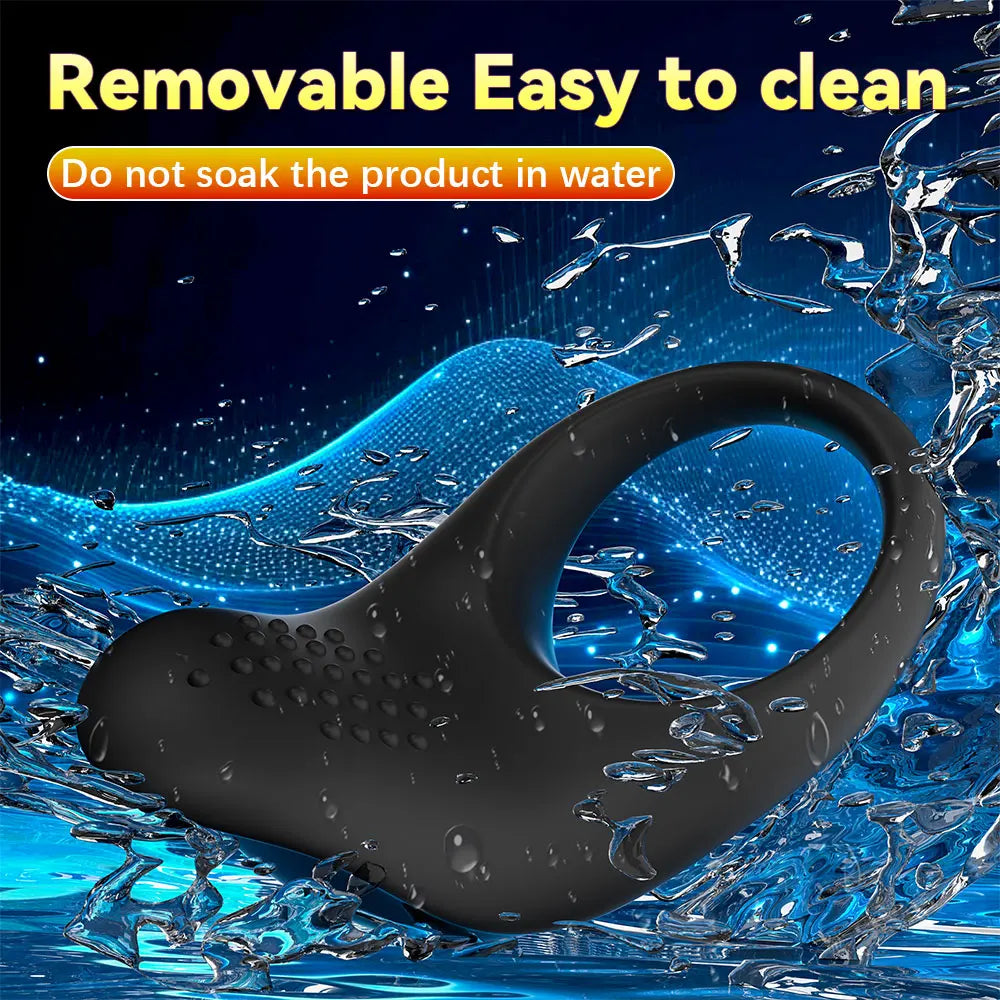 Anneau Pénien Vibrant Xbonp – Contrôle APP Bluetooth | Retard Éjaculation | Silicone CE