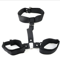 Kit Bondage BDSM Yunman – Menottes & Écarteur de Jambes Réglable | Silicone CE