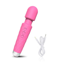 Vibromasseur Baguette Magique AV – 20 Modes & 8 Intensités | Clitoris & Point G
