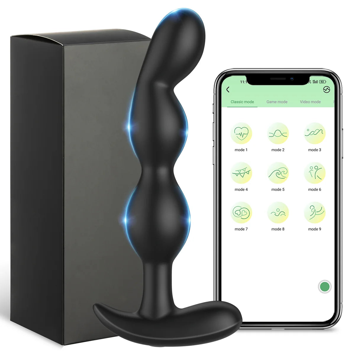 Plug Anal Vibrant Bluetooth & Télécommande – 10 Modes | Contrôle App | Masseur Prostate | Unisexe