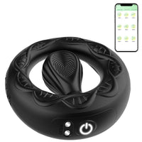 Anneau Pénien Vibrant Double Bingoxxo – APP Bluetooth | 9 Modes | Couple CE