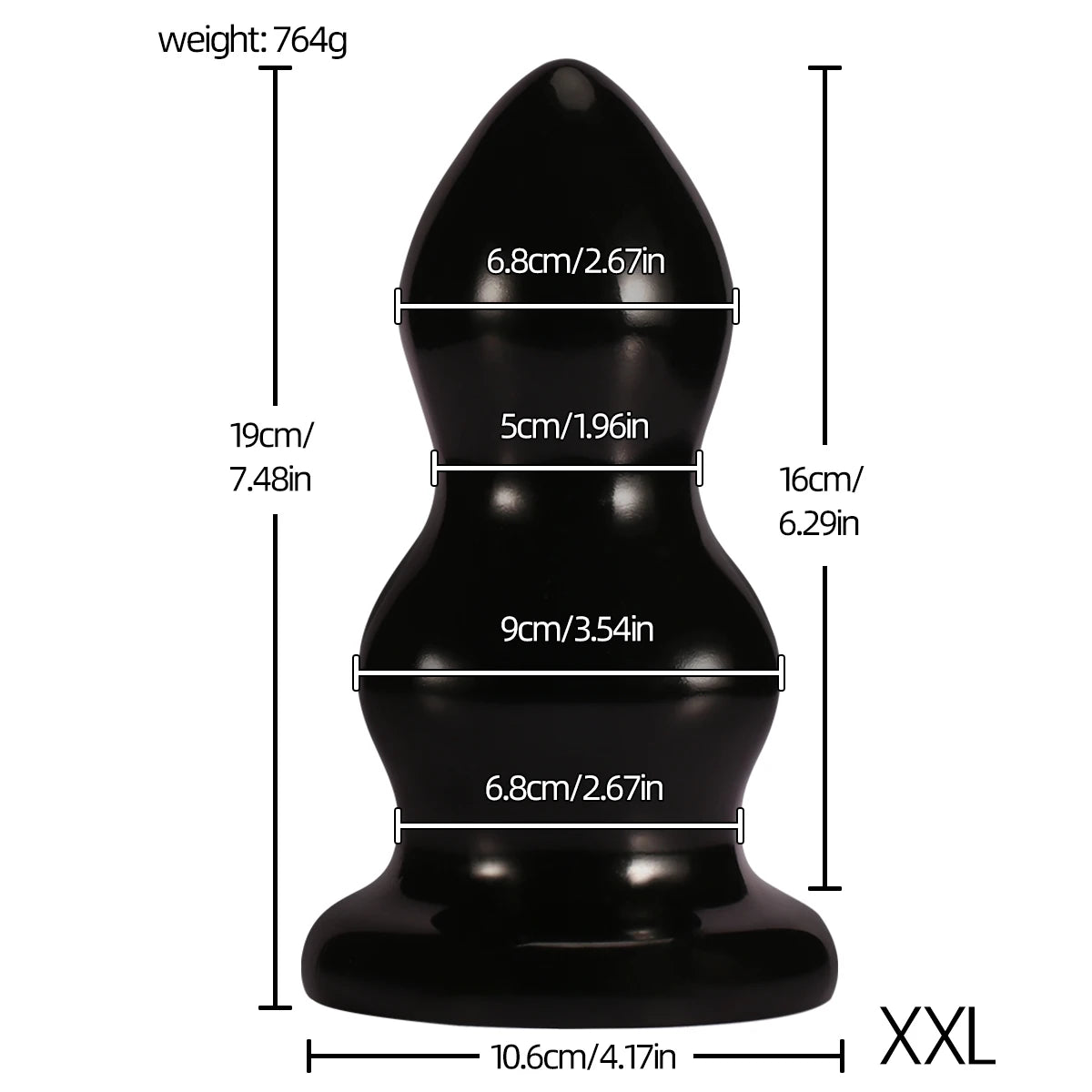 Grand Plug Anal & Billes Anales – Dilatateur Anal | 5 Tailles | Unisexe