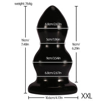 Grand Plug Anal & Billes Anales – Dilatateur Anal | 5 Tailles | Unisexe