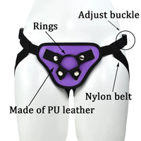 Ceinture Harnais Strap-On Réglable – Compatible Gode | BDSM & Couples