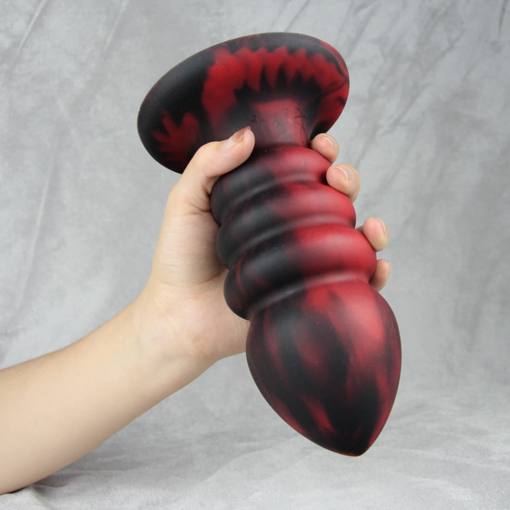 Plug Anal Géant Ventouse YiHH – Silicone | Tête Missile | S/M/L