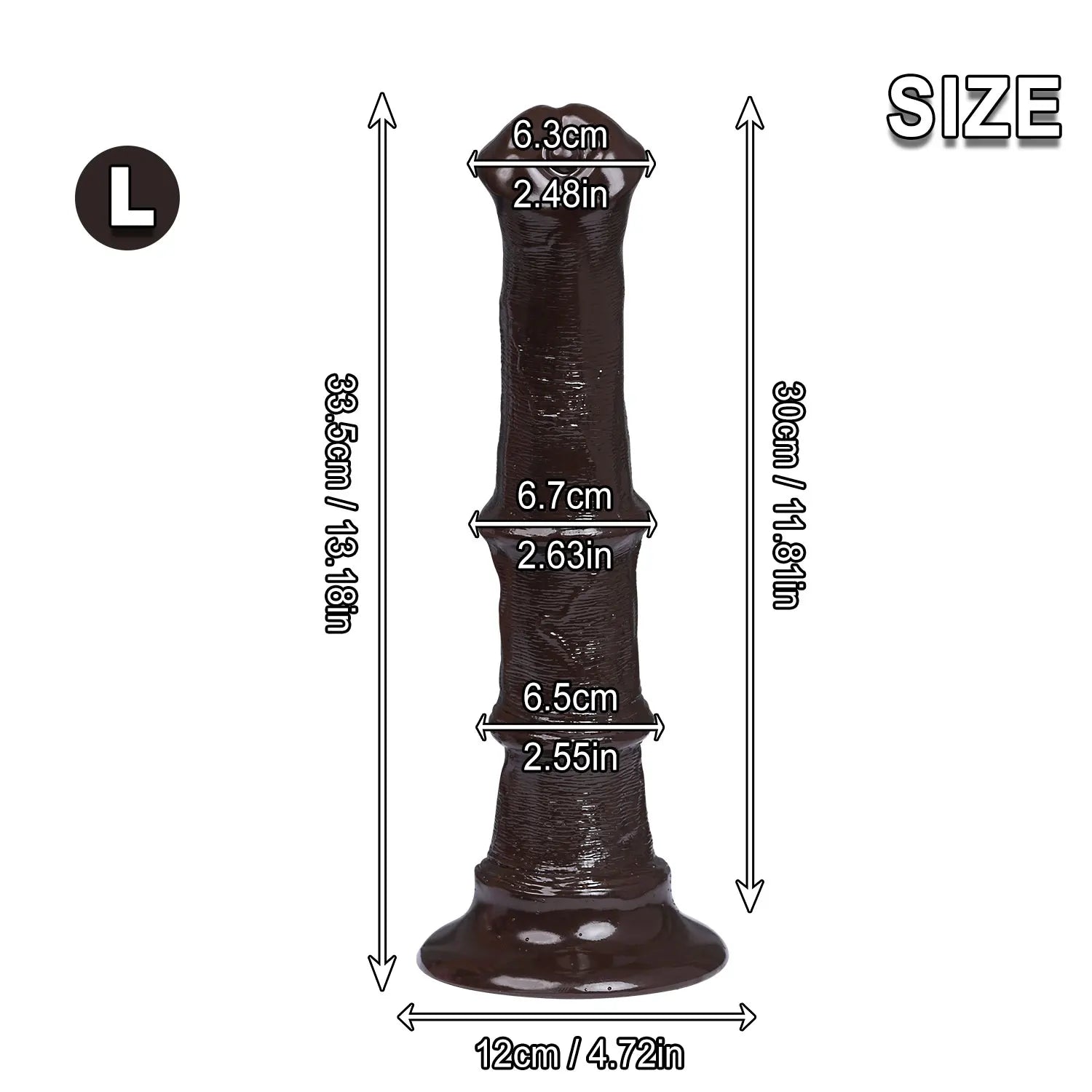 Gode Fantaisie Cheval & Monstre – PVC Souple | 2 Modèles, 3 Tailles