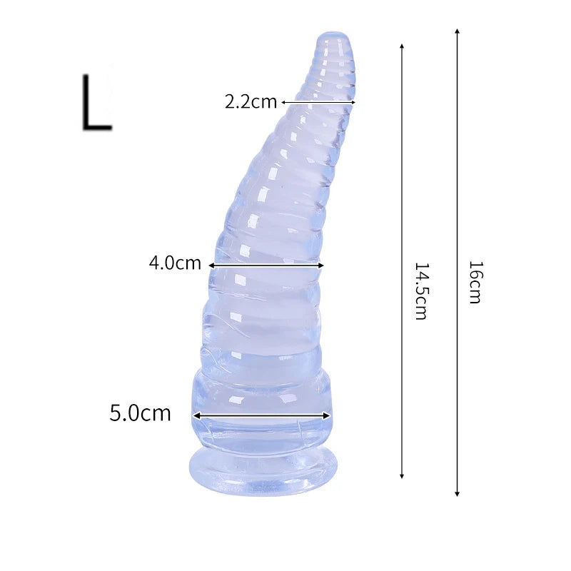 Plug Anal Tentacule Pieuvre avec Ventouse – Silicone | 4 Couleurs | 5 Tailles