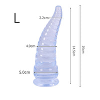Plug Anal Tentacule Pieuvre avec Ventouse – Silicone | 4 Couleurs | 5 Tailles