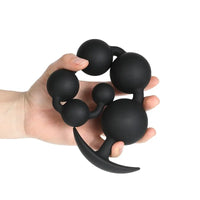 Chapelet Anal Silicone – Stimulation Prostate & Anus | 3 à 6 Billes | CE