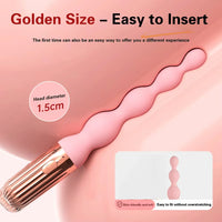 Chapelet Anal Vibrant – Stimulation Multizone Anus, Vagin & Clitoris | Unisexe