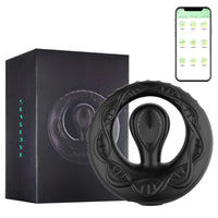 Anneau Pénien Vibrant Double Bingoxxo – APP Bluetooth | 9 Modes | Couple CE