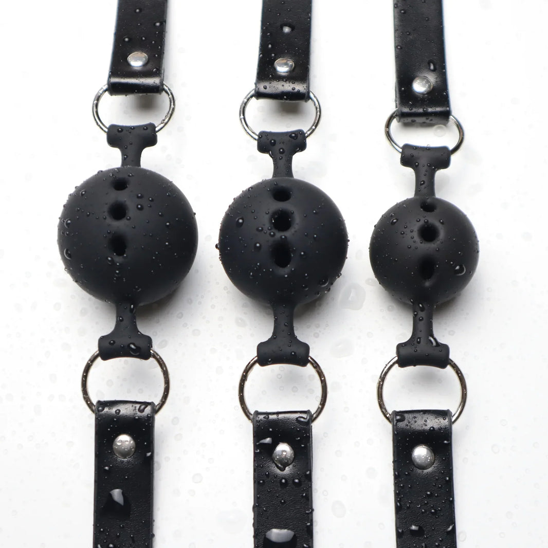 Bâillon Ball Gag en Silicone – Confort, Sécurité & Jeux BDSM