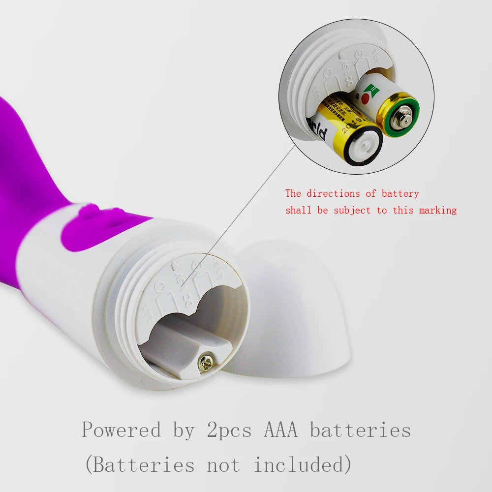 Vibromasseur Rabbit – Double Stimulation Point G & Clitoris | 10 Vitesses | Silicone Waterproof