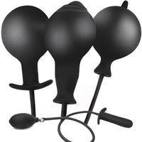 Plug Anal Gonflable avec Pompe – Silicone Médical | 12 Modèles | Dilatation Progressive
