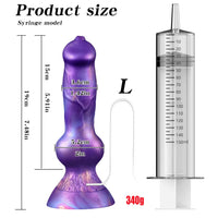 Gode Éjaculateur Fantaisie Animal avec Ventouse – Silicone | Fonction Squirt | 2 Modèles