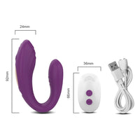 Plug Anal Vibrant 2 en 1 – Double Stimulation Intense pour Couples