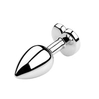 Plug Anal Métal Cœur – 6 Couleurs | 3 Tailles S/M/L | Acier Inoxydable | Unisexe