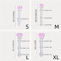 Gode en Verre Cristal – Stimulation Anale, Vaginale & Prostatique | 4 Tailles