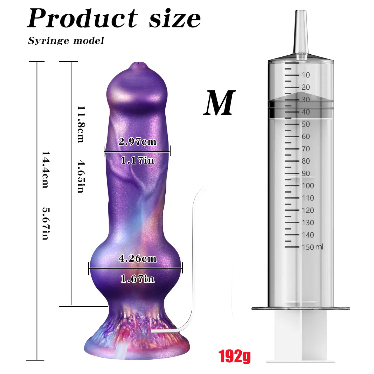 Gode Éjaculateur Fantaisie Animal avec Ventouse – Silicone | Fonction Squirt | 2 Modèles