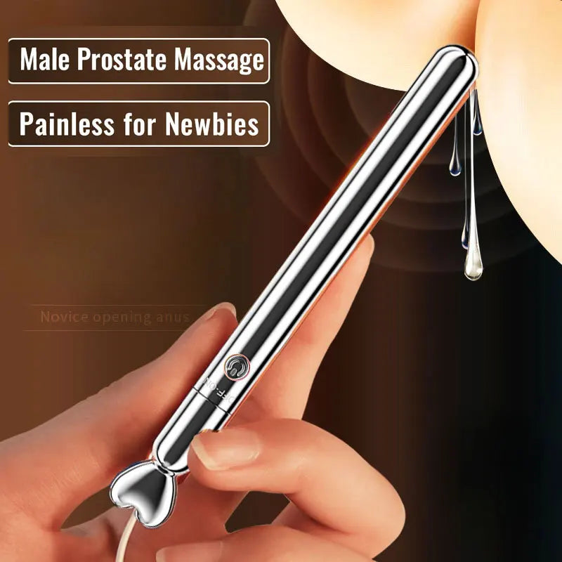 Vibromasseur Anal Bullet Prostatique – Métal | Idéal Débutant