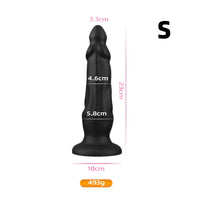 Plug Anal Dilatateur en Silicone Liquide – Stimulation Prostate & Point G