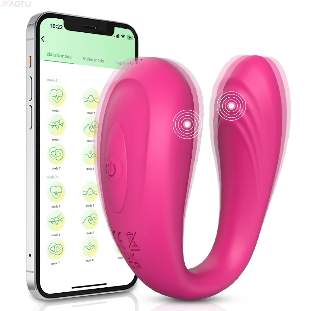 Plug Anal Vibrant 2 en 1 – Double Stimulation Intense pour Couples